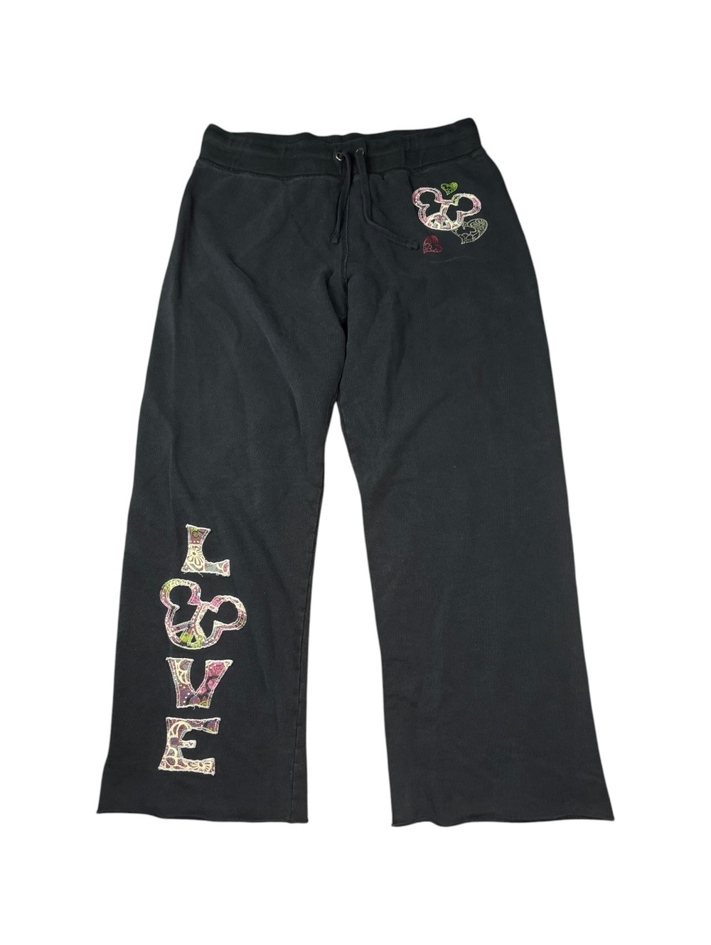 Disneyland Resort Mickey Mouse Y2K Sweatpants Embroidered